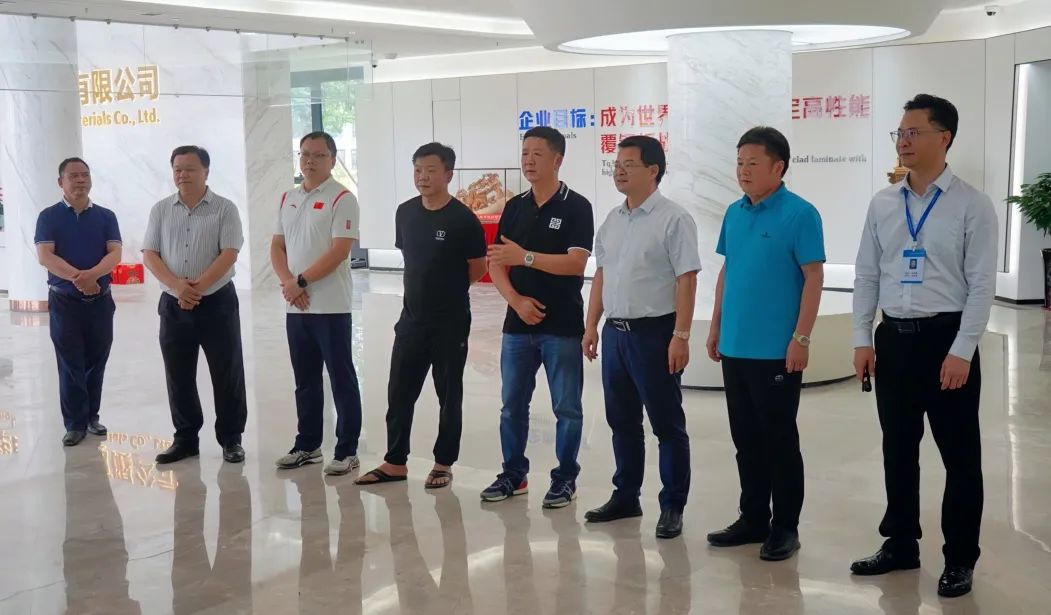 立讯精密王来胜副董事长一行到雷火(中国)材料考察